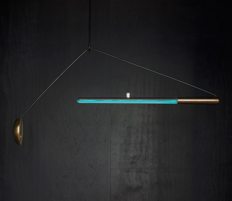 Bioluminescent lamp by Teresa van Dongen