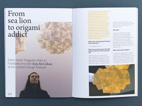 Fiera new design magazine from Katie Treggiden