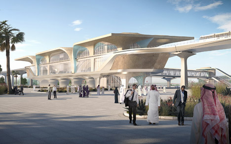 Qatar Integrated Railway by UNStudio