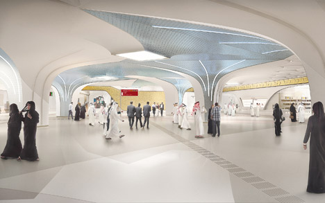 Qatar Integrated Railway by UNStudio