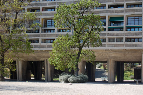 Unité d'Habitation by Le Corbusier. Photograph by Catrina Beevor