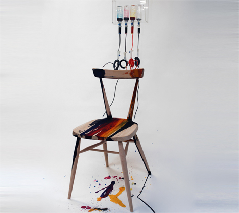 Afroditi Krassa drip chair for ecrol