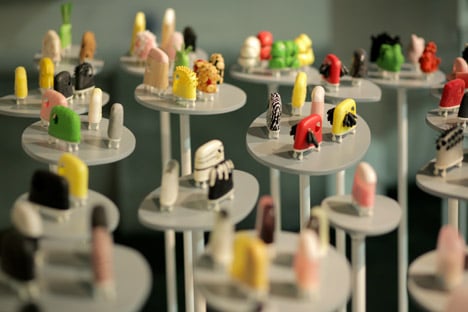 Design Taxonomy by Alexandra Daisy-Ginsberg at Dezeen and Mini Frontiers exhibition at London Design Festival 2014