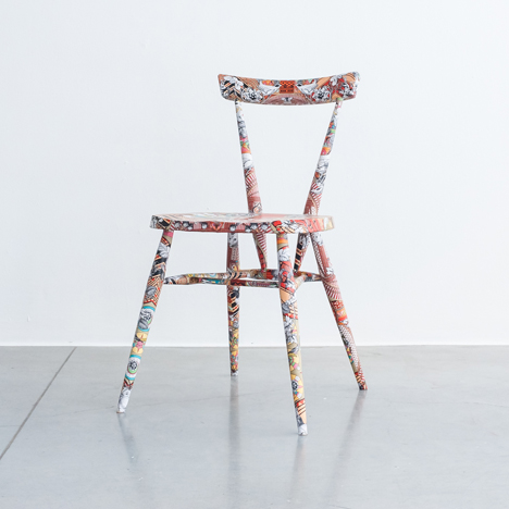 Kristjana S Williams' interpretation of the Ercol Originals stacking chair