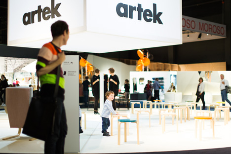 Artek stand at Biennale Interieur 2014