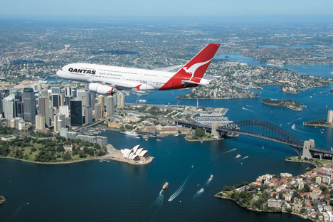 Qantas A380, designed by Marc Newson