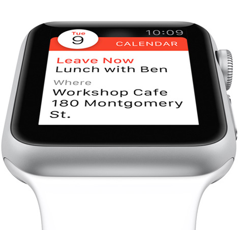 Apple Watch San Francisco typeface