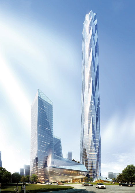 Chengdu Greenland Tower by Smith and Gill