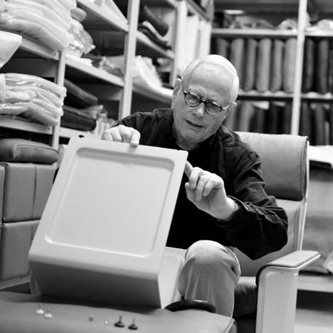Dieter Rams with the 621 Side Table