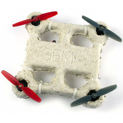Mycelium biological drone