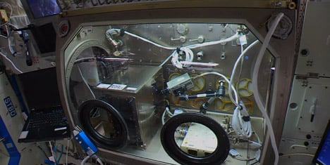 NASA 3D prints aboard the International Space Station