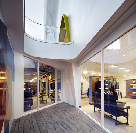 Paul Smith store by the System Lab