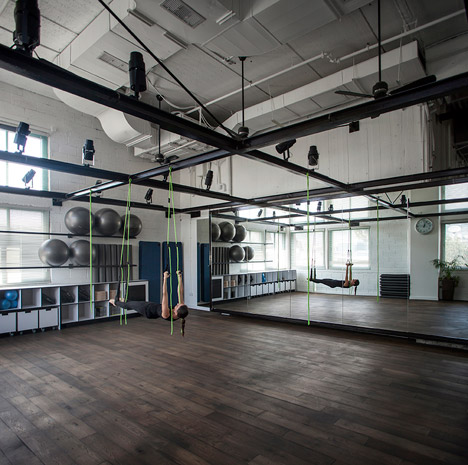 Powerhouse Pilates Studio for Paralympic swimming champion by Jacobs Yaniv Architects