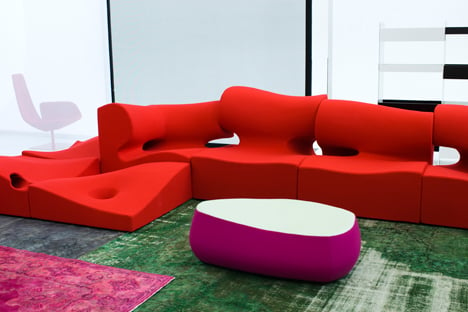 Misfits by Ron Arad for Moroso