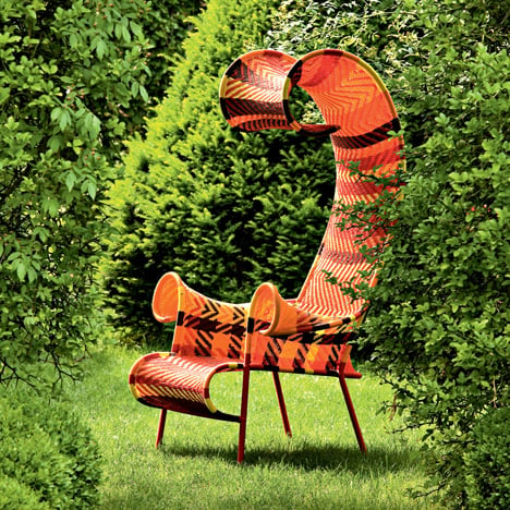 Shadowy armchair by Tord Boontje for Moroso