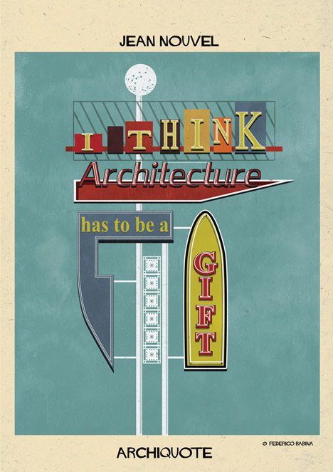 Archiquote by Federico Babina