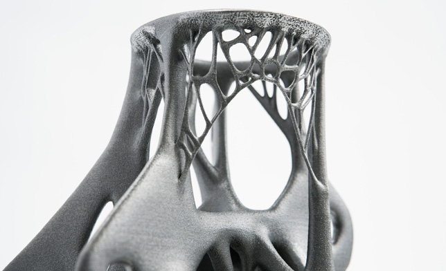 3D-printed node for a tensegrity structure