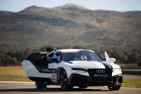 Audi's concept RS 7 driverless car