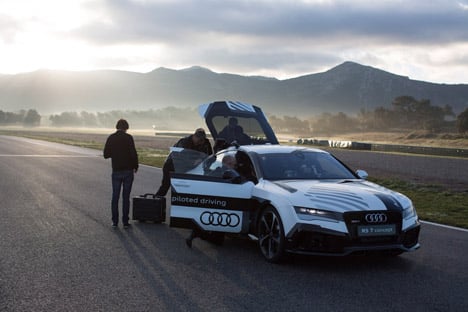 Audi's concept RS 7 driverless car