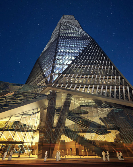 Capital Market Authority Tower, Saudi Arabia, by HOK and Omrania & Associates