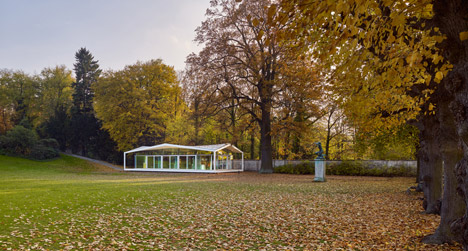 Fellows Pavilion for the American Academy in Berlin by Barkow Leibinger