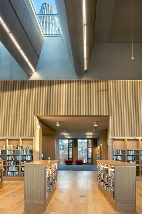 Library in Dún Laoghaire, Ireland by Carr Cotter Naessens