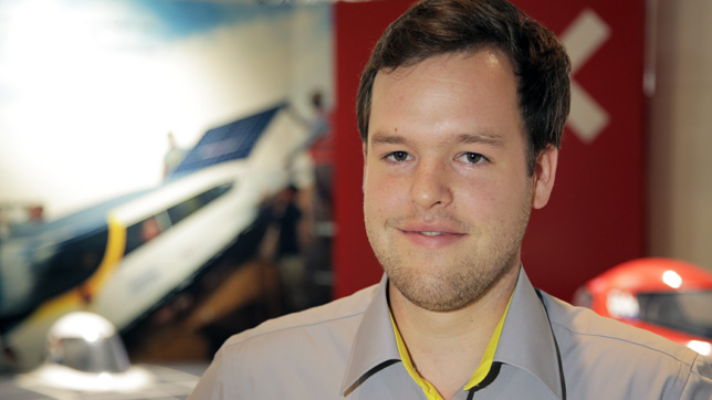 Martijn Lammers of Solar Team Eindhoven