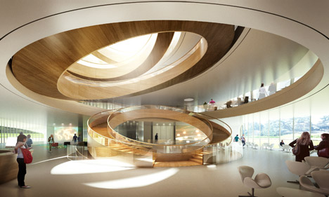 3XN reveals "dynamic, undulating" design for Swiss Olympic headquarters