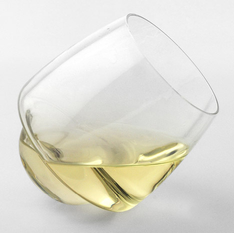 Saturn Wine Glasses by Superduperstudio