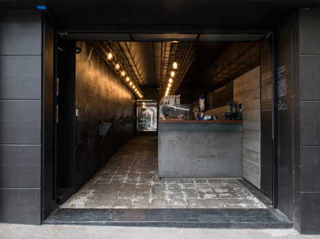 A comic book fanatic’s caffeine cave near Central Station by Nettleton Architects