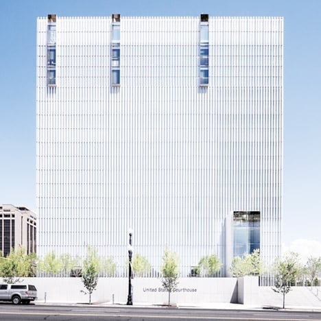 United States Courthouse; Salt Lake City, Utah, by Thomas Phifer and Partners, and Naylor Wentworth Lund Architects