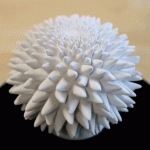 3D-printed sculptures create optical illusions using the Fibonacci sequence