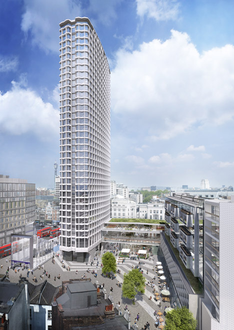 Centre Point redevelopment by Rick Mather Architects and Conran & Partners