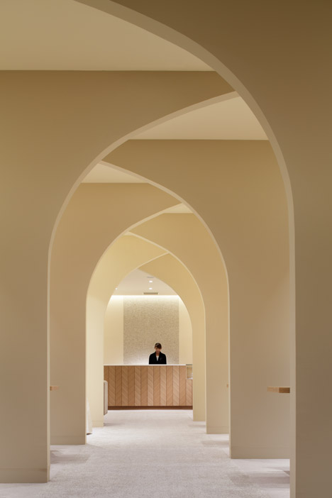 Hotel Nikko Kumamoto Bridal Salon by Ryo Matsui Architects