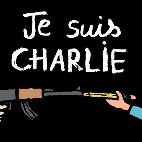 Jean Jullien Je Suis Charlie illustration