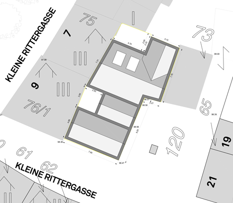 Kleine Rittergasse 11 by Franken Architekten