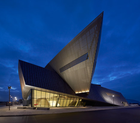 Mons International Congress Centre by Daniel Libeskind