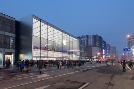 Apple Store Westlake Hangzhou China by Foster and Partners