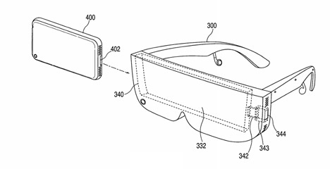 Apple wireless virtual reality headset patent