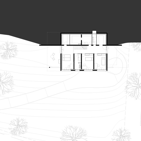 House on a Slope by Gian Salis