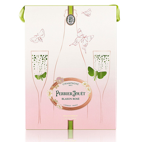 Mischer'sTraxler's packaging for Perrier-Jouët's Blasson Rosé