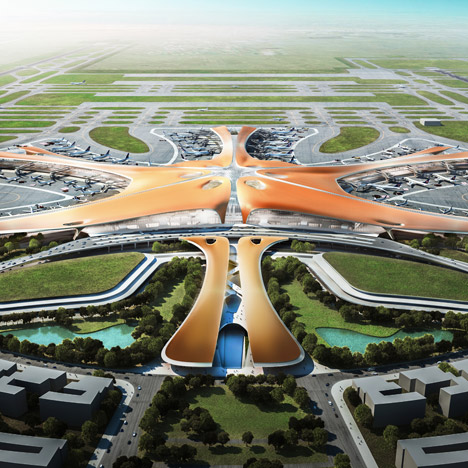Zaha Hadid Architects designed the new terminal for Daxing airport - but may not get to build it
