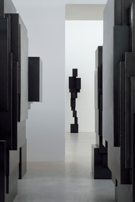 Second Body by Antony Gormley at Thaddaeus Ropac Galerie