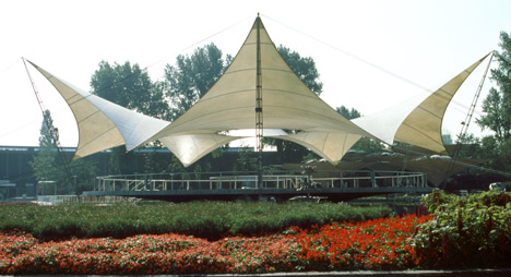 Dance Pavilion at the Federal Garden Exhibition, 1957, Cologne, Germany