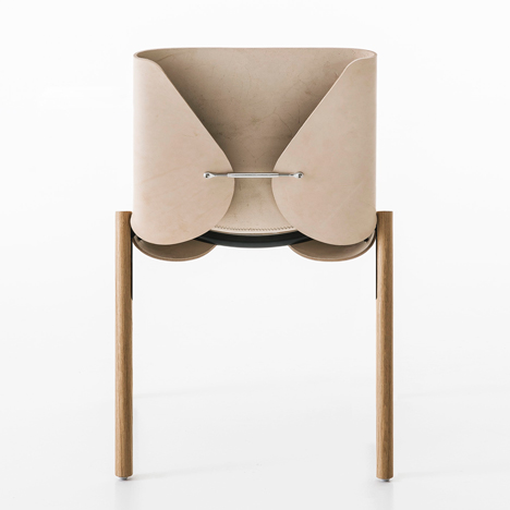 Hide Chair, 1085 edition by Bartoli Design at Kristalia