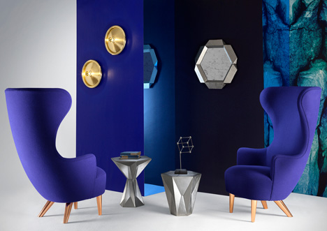 Wingback chairs by Tom Dixon