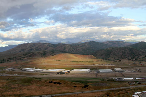 Electronic Frontier Foundation photograph of NSA's Utah Data Center