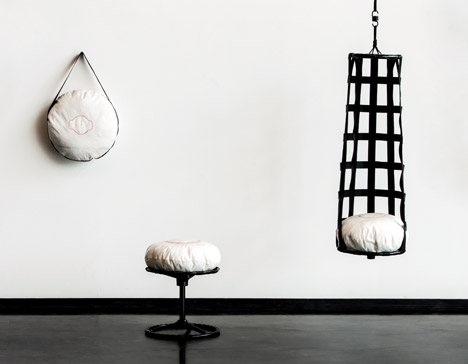 Knuy up-cycled furniture by Christine Herold & Anne-Sophie Schwarz. Photo by MID (Made in Darmstadt