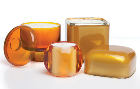 Ambra candles by Kartell