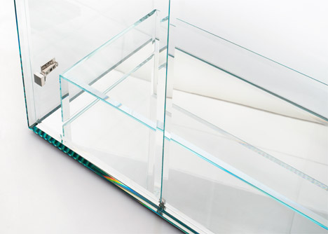 Prism glass closet by Tokujin Yoshioka